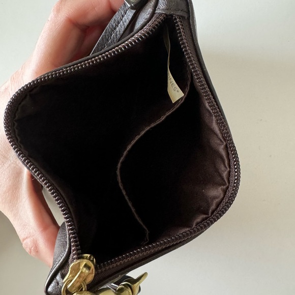 Coach Wristlet - Chocolate Brown - Picture 5 of 5